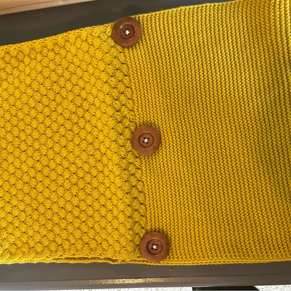 Infinity scarf gold/yellow - Picture 2 of 2